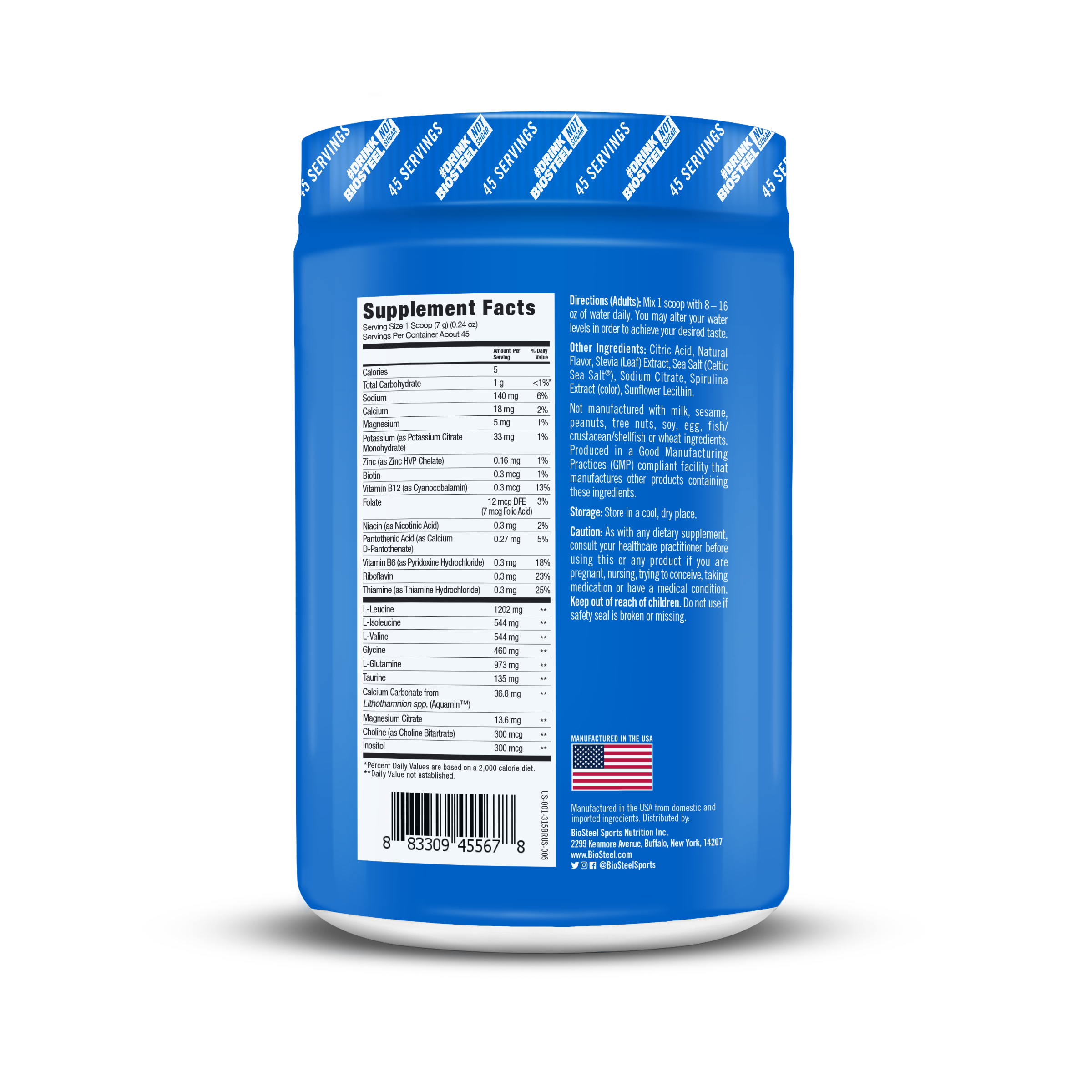 HYDRATION MIX / Blue Raspberry