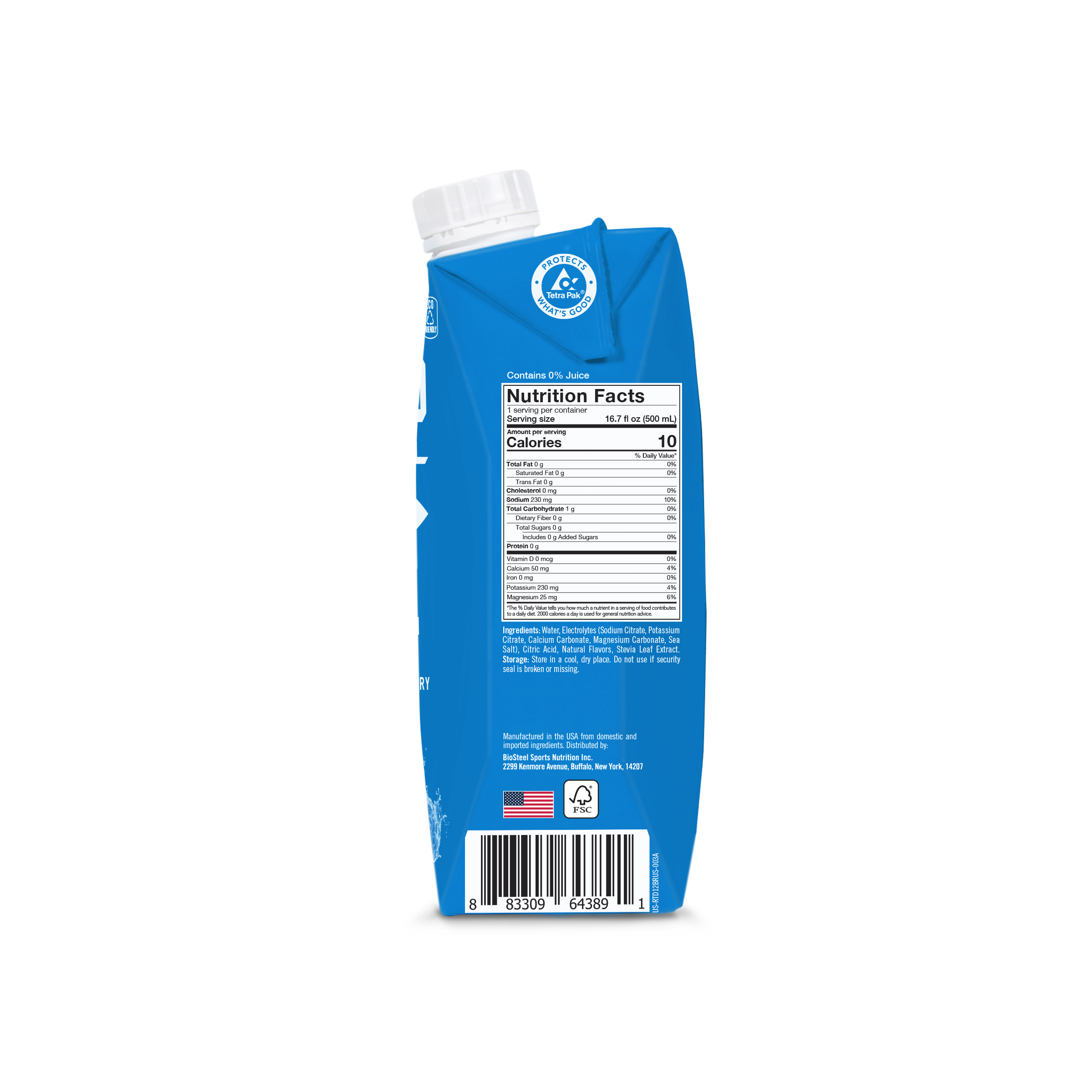 SPORTS DRINK / BLUE RASPBERRY - 12 PACK