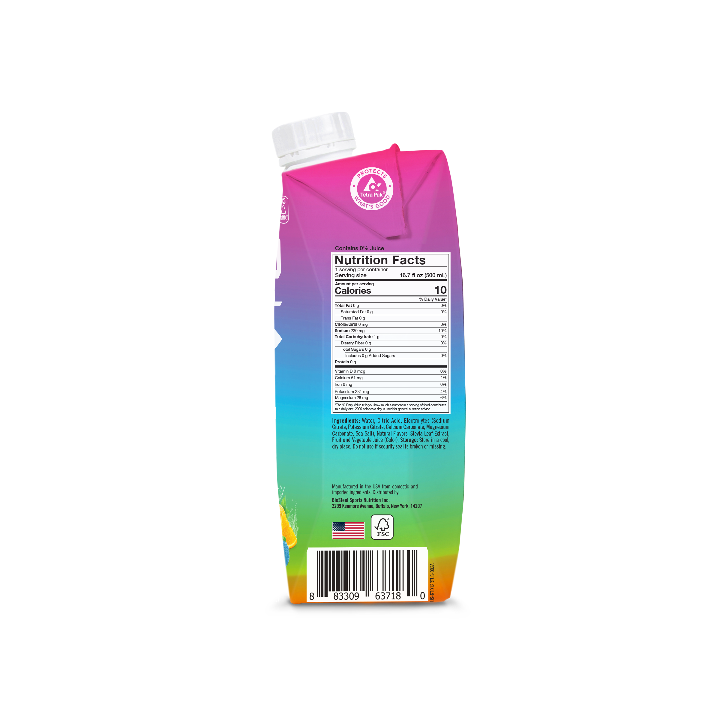 SPORTS DRINK / RAINBOW TWIST - 12 PACK