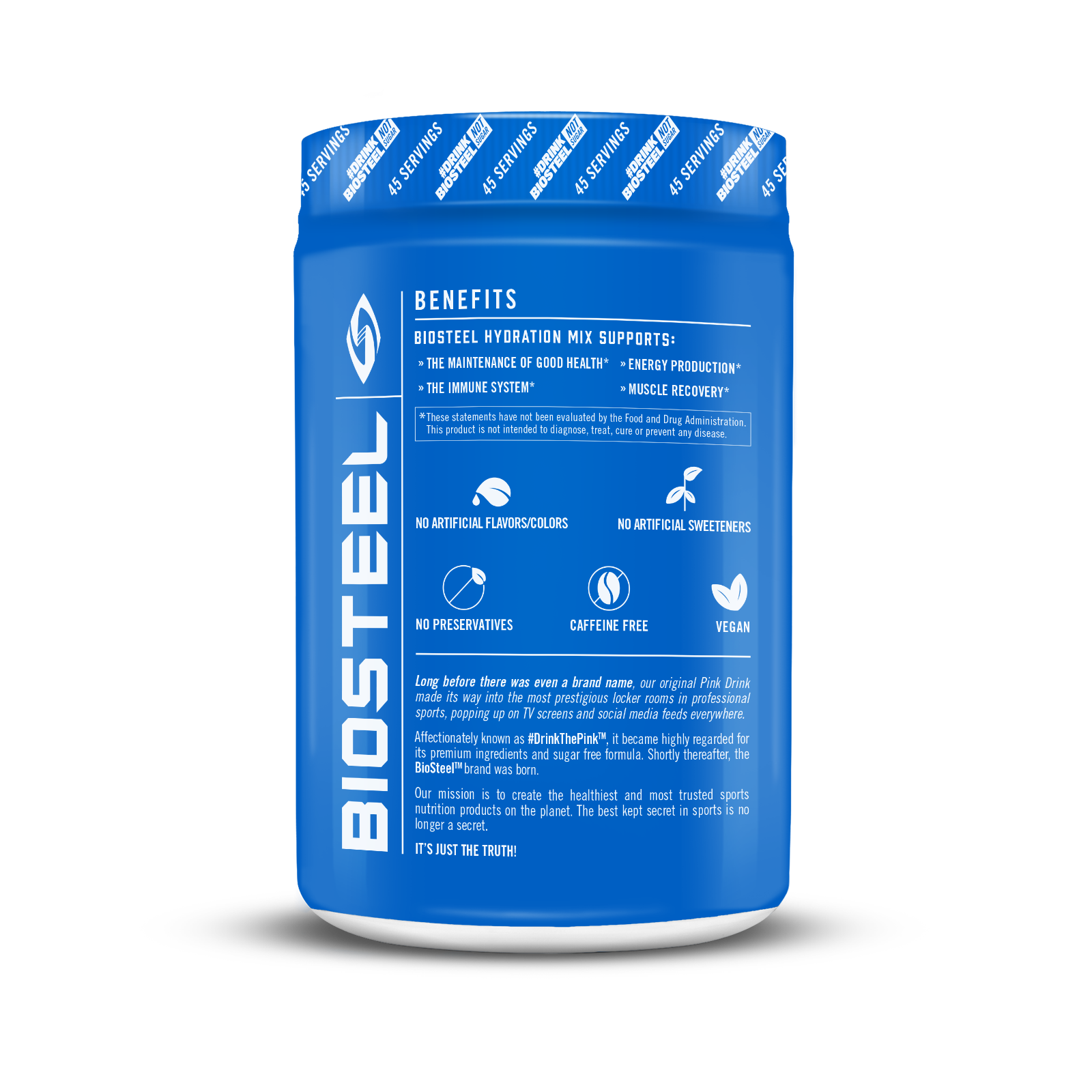 ΗΛΕΚΤΡΟΛΥΤΗΣ BIOSTEEL HYDRATION MIX / BLUE RASPBERRY – BioSteel Greece