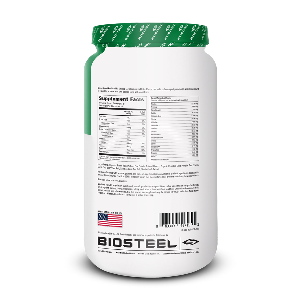 PLANT-BASED PROTEIN / VANILLA - 25 SERVINGS