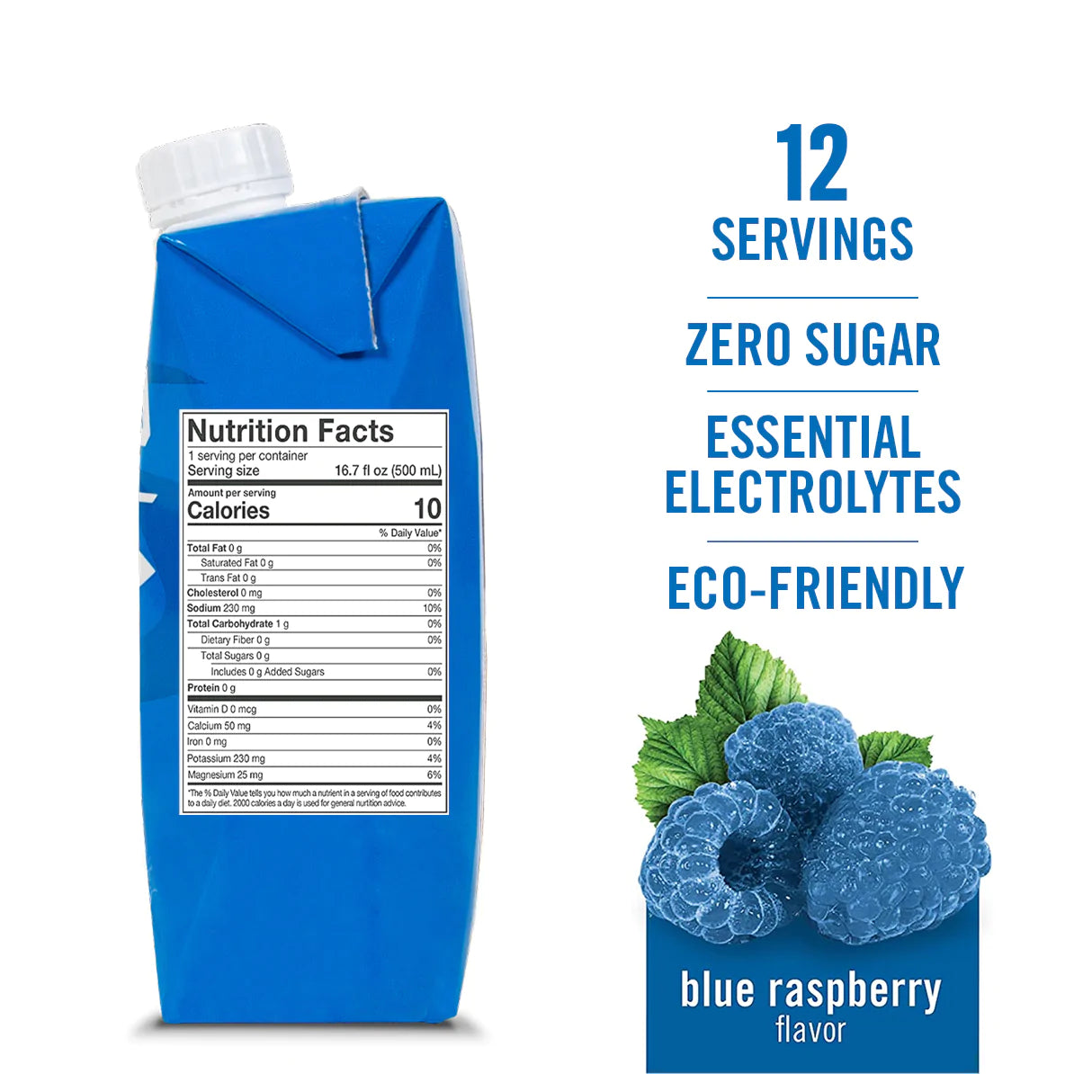 SPORTS DRINK / BLUE RASPBERRY - 12 PACK