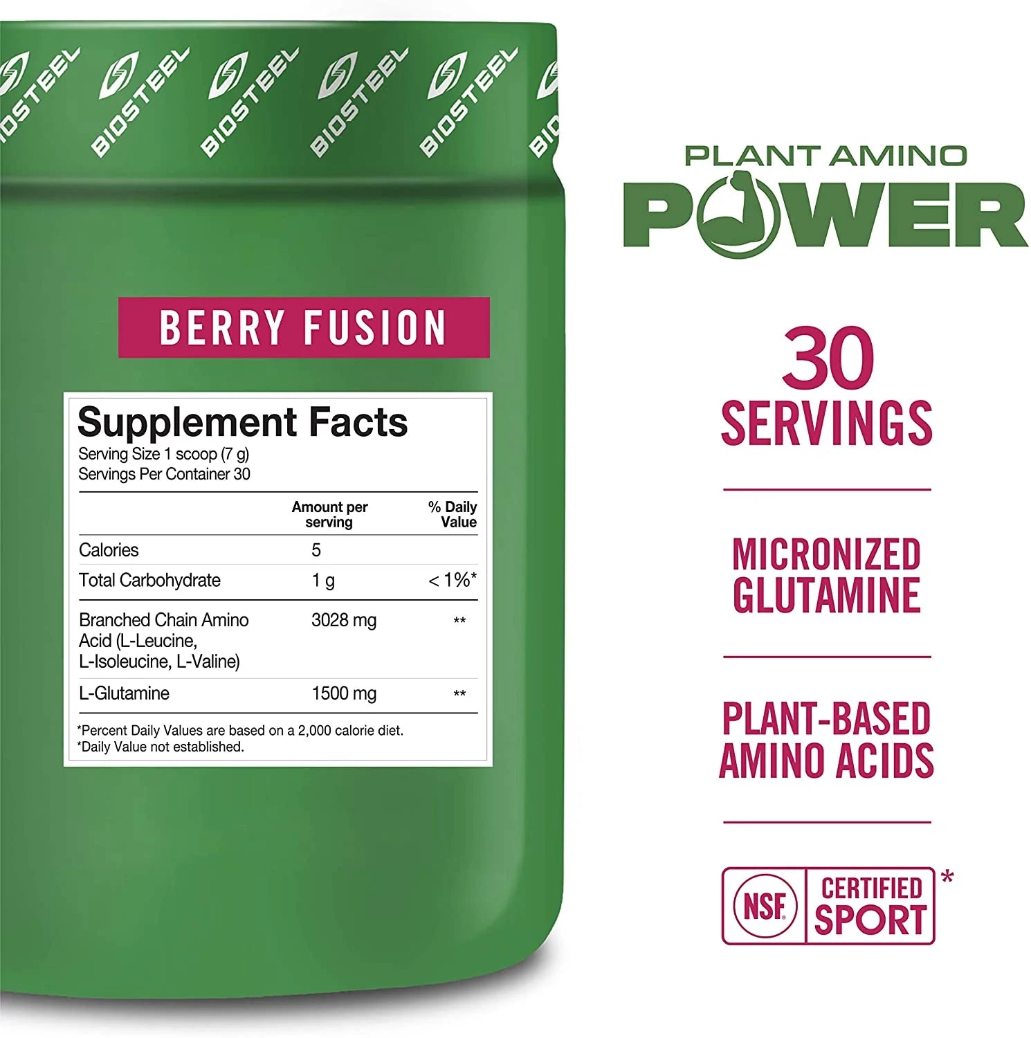 PLANT AMINO POWER BCAA+ / BERRY FUSION