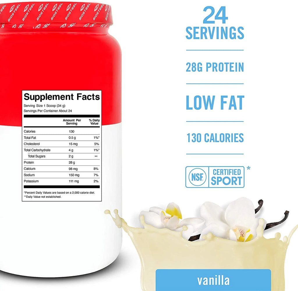 WHEY PROTEIN ISOLATE / VANILLA - 24 SERVINGS